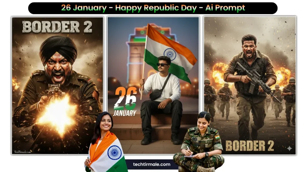 🇮🇳 26 January Ai Prompt - India Republic Day Google Gemini Nano Banana & ChatGPT Ai Image Prompt